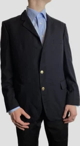 Christian Dior Monsieur Vintage Single Breasted Wool Blazer with Gold buttons - Picture 1 of 19