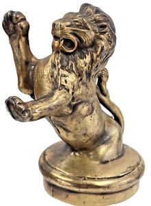 1920's FRANKLIN LION HOOD ORNAMENT MASCOT Vintage - Picture 1 of 14