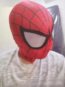 Amazing Spider-Man Mask Superhero Cosplay Spider-Man Red Hood For Costumes Suit - Picture 1 of 5
