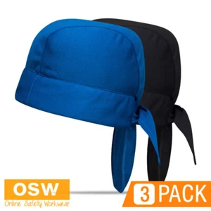 3 x Lightweight Work Outdoor Cooling Head Bands - Available in Black or Blue - Picture 1 of 4