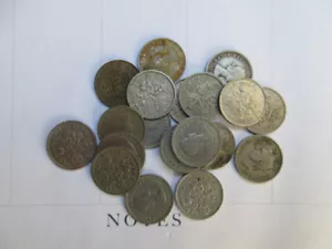 Coins job lot of 20 UK pre-decimal sixpence pieces - Picture 1 of 1