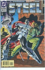 Steel 1994 series # 4 near mint comic book