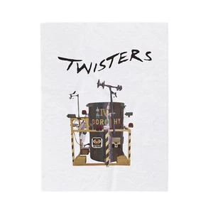 Twister Dorothy Inspired Plush Blanket Storm Chaser Gift for Weather - Picture 1 of 13