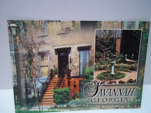 Cartolina vintage saluti da Savannah Georgia non pubblicata John Hinde Curteich - Foto 1 di 2