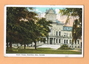 Court House HAMILTON, Ont., Ontario (1923) Vintage Canada - Picture 1 of 2