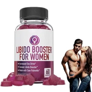 LIBIDO BOOSTER FOR WOMEN Female Enhancement Support Pills 60 Gummies- 🗯️ - Picture 1 of 12