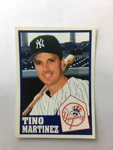 1998 Panini Venezuelan Sticker Tino Martinez New York Yankees Rare - Bild 1 von 1