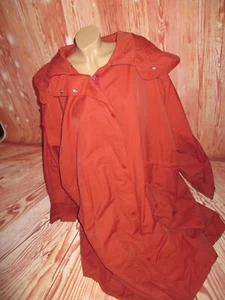 H&M langer leicht wattierter Parka mit Kapuze rostrot Grösse 4XL NEU - Bild 1 von 10