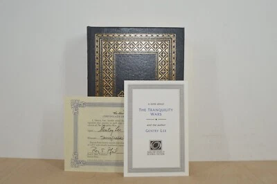 The Tranquility Wars - Gentry Lee - Easton Press SIGNED Limited Edition (#53) - Image 1 of 4