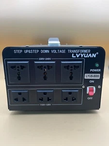 LYUS-5000 Watt Step UP&STEP DOWN Voltage Transformer - Picture 1 of 3