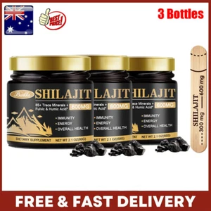 100% Himalayan Shilajit,Soft Resin,Organic,Extremely Potent,Fulvic Acid 60g - Picture 1 of 8