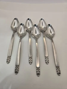 International NORSE Stainless Teaspoons Set of 6 - Picture 1 of 1