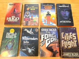 Vintage Sci-Fi Taschenbuch LOT [8 Stück] Einige 1. Ausgaben - Bild 1 von 14