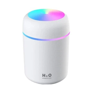 USB Mini Car Humidifier Electric Air Purifier LED Aroma Oil Diffuser for Home UK - Picture 1 of 4