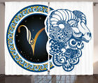 Zodiac Curtains Astrology Aries Sign