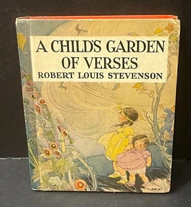 Vintage 1935 A Child's Garden of Verses by Robert Louis Stevenson - Hardcover - Picture 1 of 9