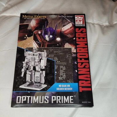  Metal Earth Optimus Prime Transformers Corte Láser 3D Metal Modelo Kit Nuevo Foto 1 de 2