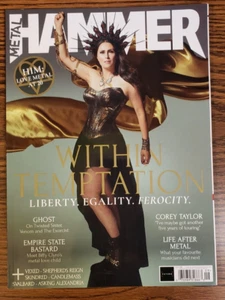 METAL HAMMER #378 Sept 2023 WITHIN TEMPTATION - GHOST - COREY TAYLOR - HIM - Picture 1 of 10