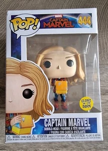Funko Vinilo Marvel Capitana Marvel #444 Resplandor en la Oscuridad Teseracto - Imagen 1 de 6