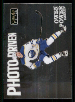 2022-23 O-Pee-Chee Platinum Photo Driven #PD15 Owen Power - Image 1 of 2