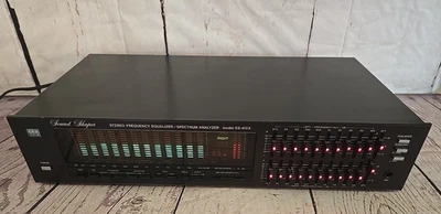 ADC Sound Shaper Equalizer Spectrum Analyzer Model SS-412X - TESTED - WORKING - Image 1 of 4