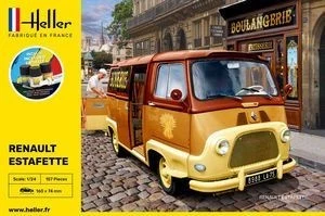 HELLER 56743 MODELLO CAMION STARTER KIT RENAULT STAFETTE 1/24 - Immagine 1 di 1