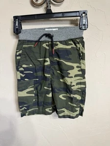 Boys Size 6, Free Planet Brand, Camo Cargo Shorts With Pockets - Picture 1 of 3