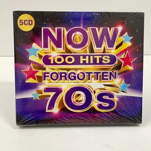 BRAND NEW - Now 100 Hits: Forgotten '70s - CD 5 Disc Set - Very Rare Find - Picture 1 of 3