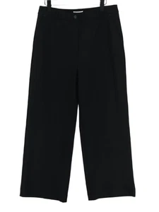 White Stuff Women's Suit Trousers UK 14 Black Polyester - Picture 1 of 5
