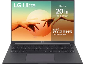 Portátil - LG 16U70R-G.AA59B, 16", WUXGA, Ryzen™ 5 7530U, 16 GB, 1 TB SSD, Radeo - Imagen 1 de 7