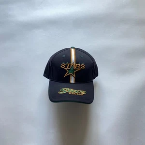 NHL Dallas Star Adjustable Embroidered Black Cap - Picture 1 of 2