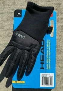 Head Junior Premium Warmth Hybrid Glove & Mittens Sensatec Touchscreen Gloves - Picture 1 of 6