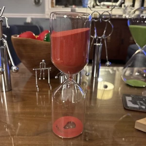 Hourglass Sand Timer Modern Classic Home Decor Office Library - Picture 1 of 4