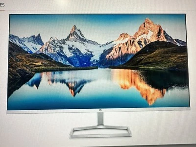 HP M32f 31'' VA LCD Monitor - Natural Silver/Black - Image 1 of 4