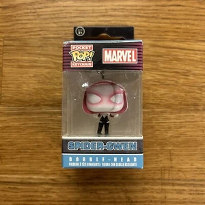 Funko Pop Pocket Schlüsselanhänger Marvel Spider-Gwen Wackelkopf NEU in Box - Bild 1 von 6