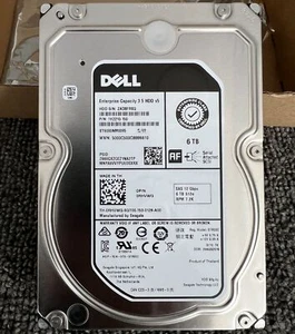 MM81X DELL 6TB 7.2K RPM SAS 12Gbps 3.5in ENT 512e HDD 0MM81X ST6000NM0095 - Afbeelding 1 van 5