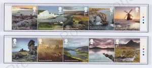 GB SG 4464-4473 MNH MINT STAMPS 2021 NATIONAL PARKS STAMP SET - Picture 1 of 1