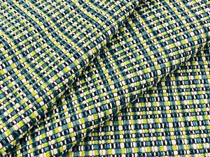 Pollack Outdoor Basketweave Upholstery Fabric- Picnic Basket / Park 5 yd 4229/03 - Picture 1 of 3