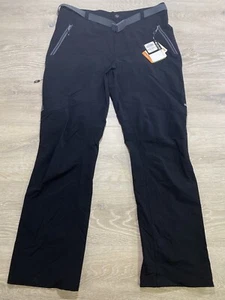 Columbia Titan Peak Men’s Hiking Pant Black 36x30 Titanium NWT - Picture 1 of 8
