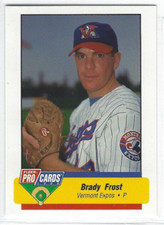 1994 Vermont Expos (Class A-Montreal Expos) Brady Frost