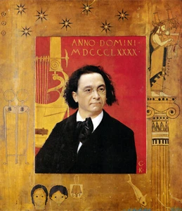 Portrait of Joseph Pembauer 1890 Gustav Klimt - 17" x 22" Fine Art Print - 01137 - Picture 1 of 1