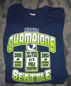Seattle Seahawks Boys Small Champions Shirt - Picture 1 of 1