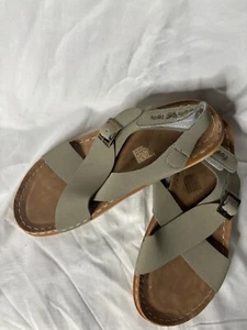 IH2 Women's Ultra-Soft Cross Strap Single Buckle Hook And Loop - Picture 1 of 3