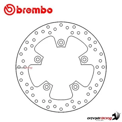 Brembo Serie Oro rear fixed brake disc for KTM 990 Supermoto R/ABS 2009-2013 Foto 1 de 4