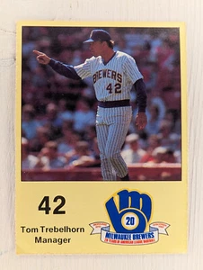 Tarjetas promocionales Milwaukee Brewers 1989 - Mezcla y combina tarjetas para ahorrar hasta un 20 % - Imagen 1 de 32