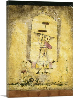 Impresión artística en lienzo Dance You Monster to My Soft Song 1922 de Paul Klee Foto 1 de 4