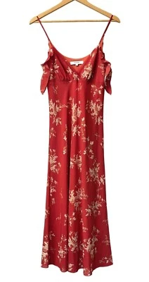 Simple Retro Y2K Floral Babydoll Vestido Midi Talla S Coqueta Hada Volantes Óxido Foto 1 de 4