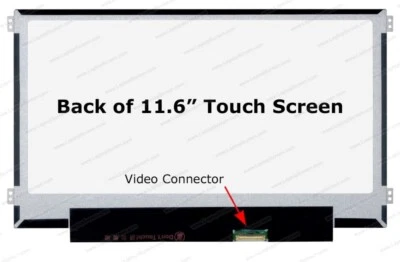Acer 11 C731T Chromebook Lcd Touch Screen 11.6" KL.11605.039 B116XAK01.0 40 PIN - Image 1 of 4