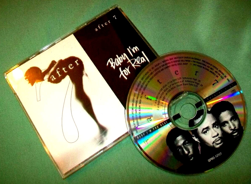 After 7      **PROMO CD**     Baby I'm Für Real - Bild 1 von 1