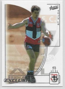2002 Select Exclusive Base Card (204) Heath BLACK St. Kilda - Picture 1 of 1